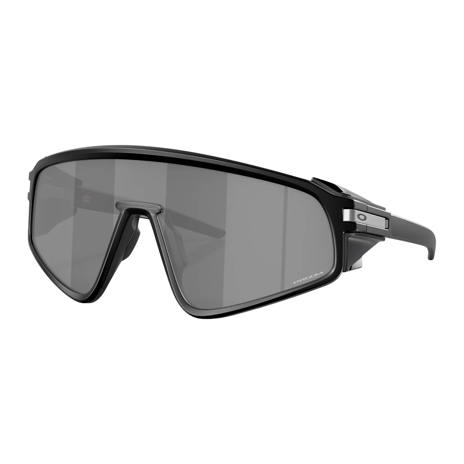 Oakley Latch Panel Sunglasses Matte Black/Prizm Black