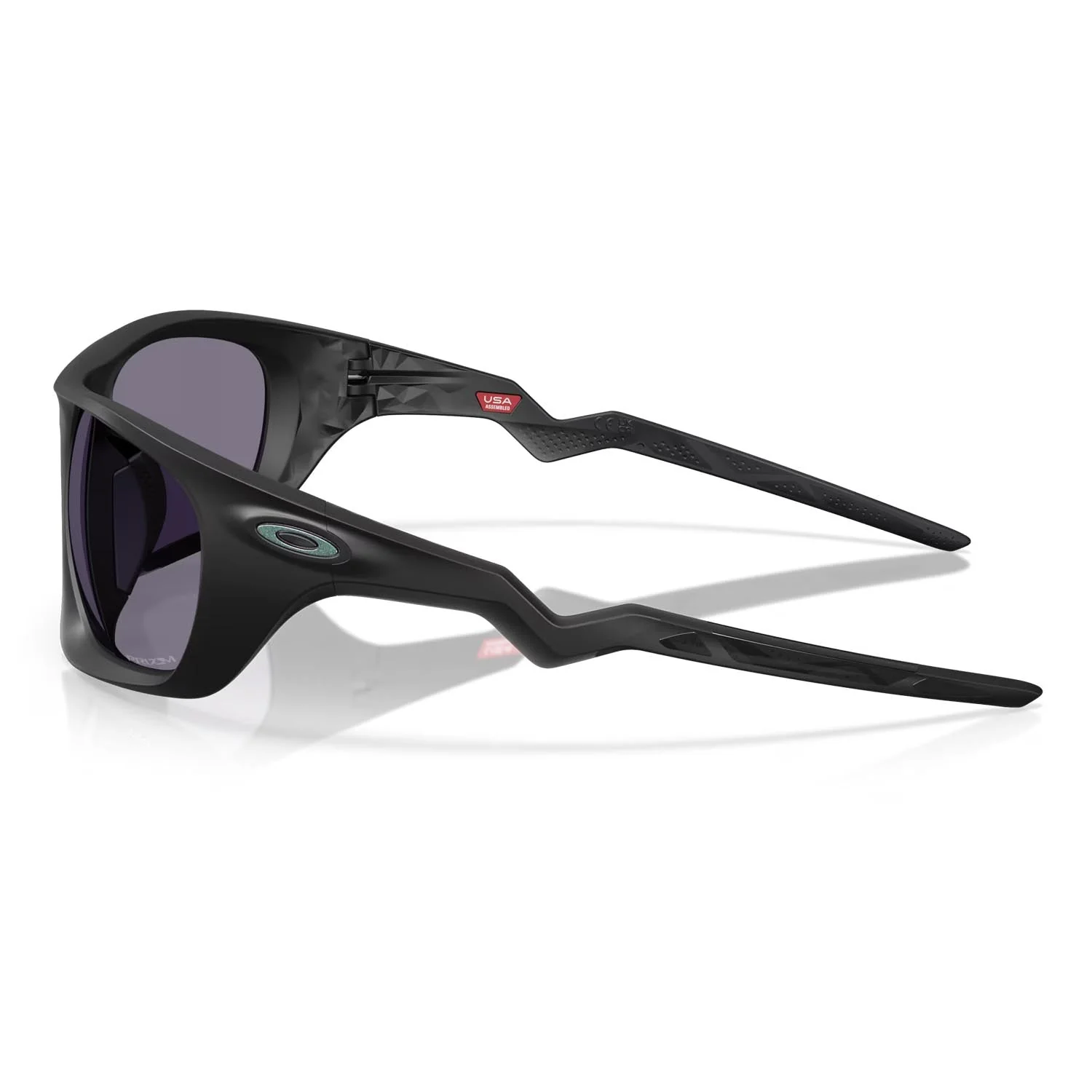 Oakley Lateralis Sunglasses Matte Black Ink/Prizm Grey - Image 3