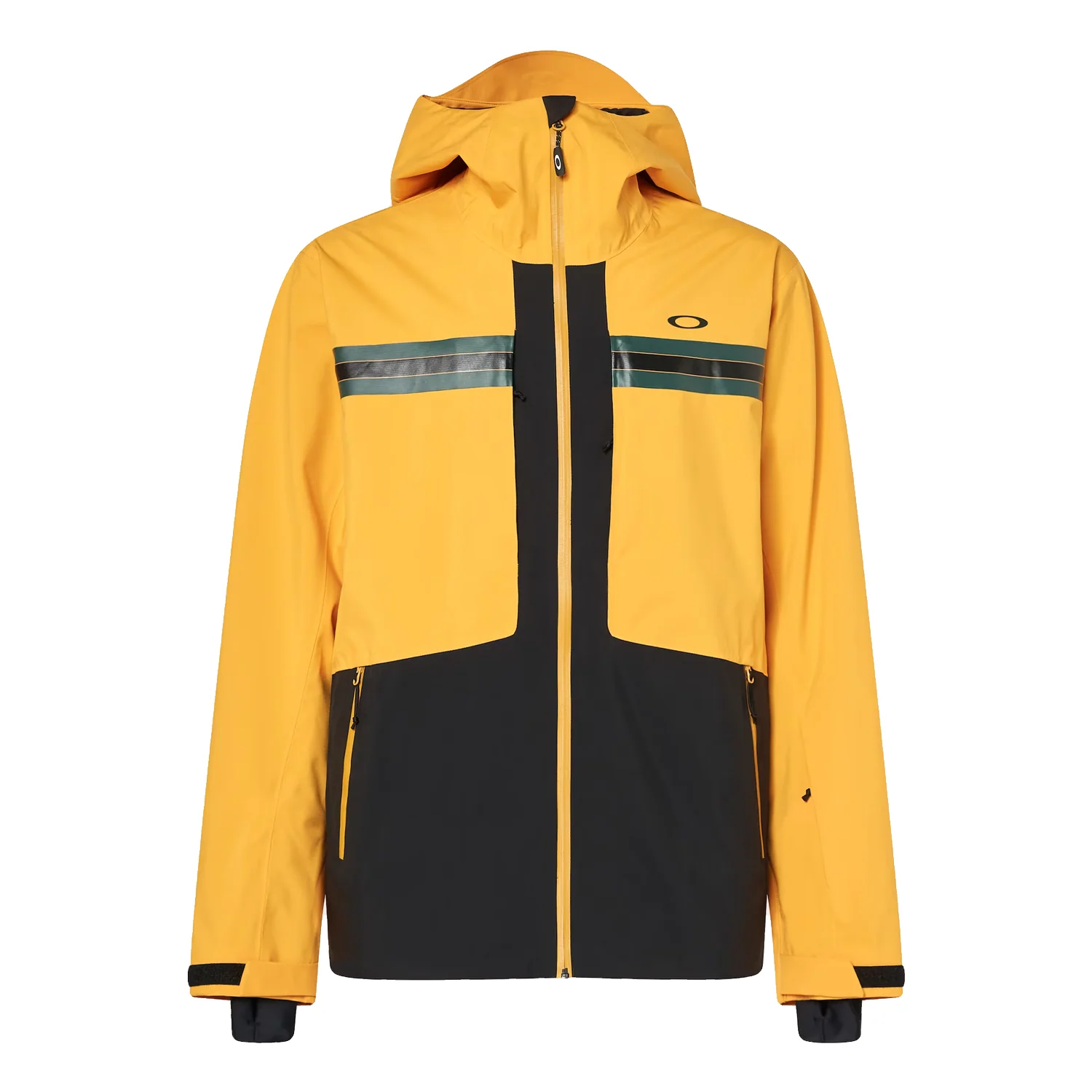 Oakley Men's TC Reduct Earth Shell Jacket 2024 Amber Yellow/Hunter Green - Image 4