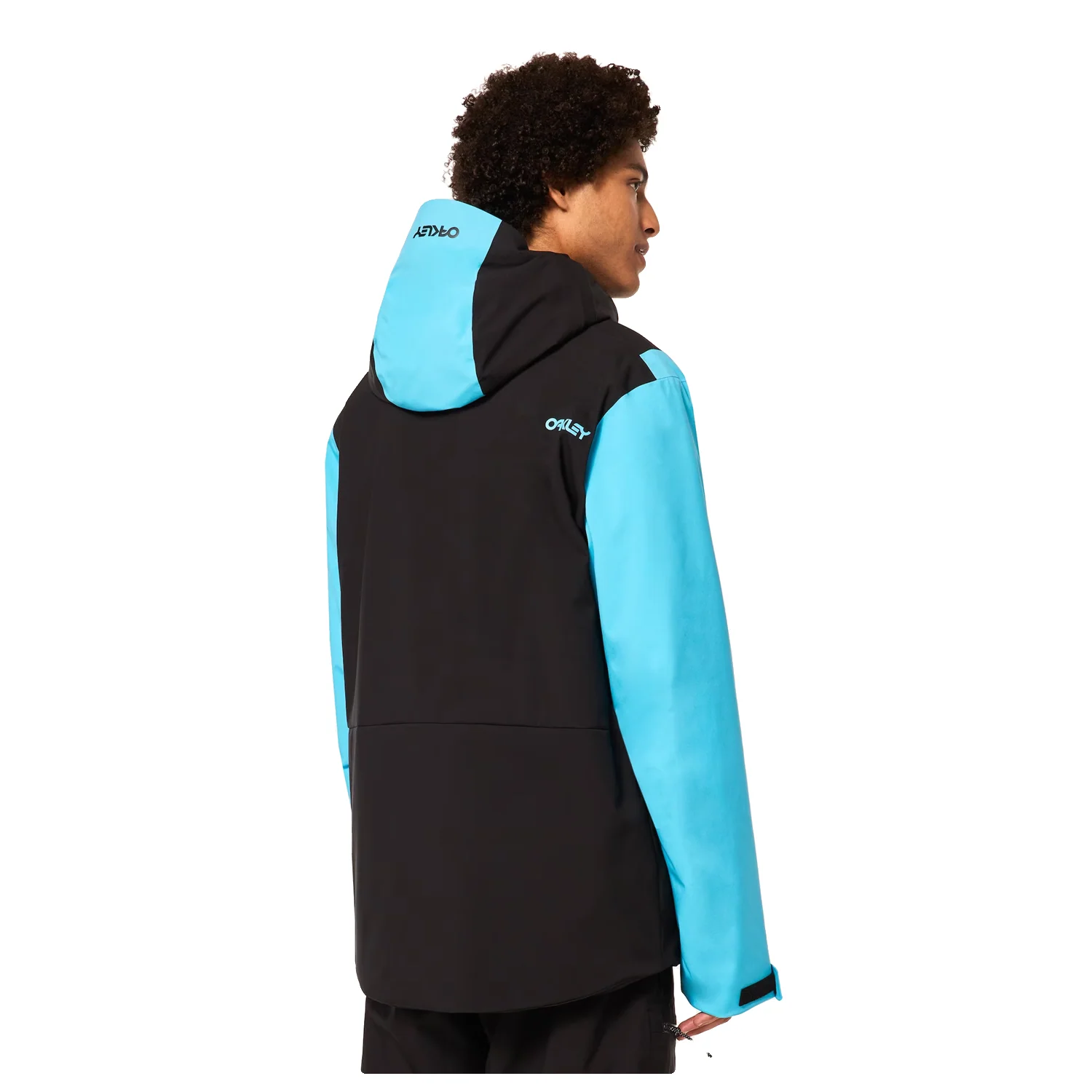 Oakley Men's TNP TBT Insulated Anorak Jacket 2024 Black/Bright Blue - Image 3