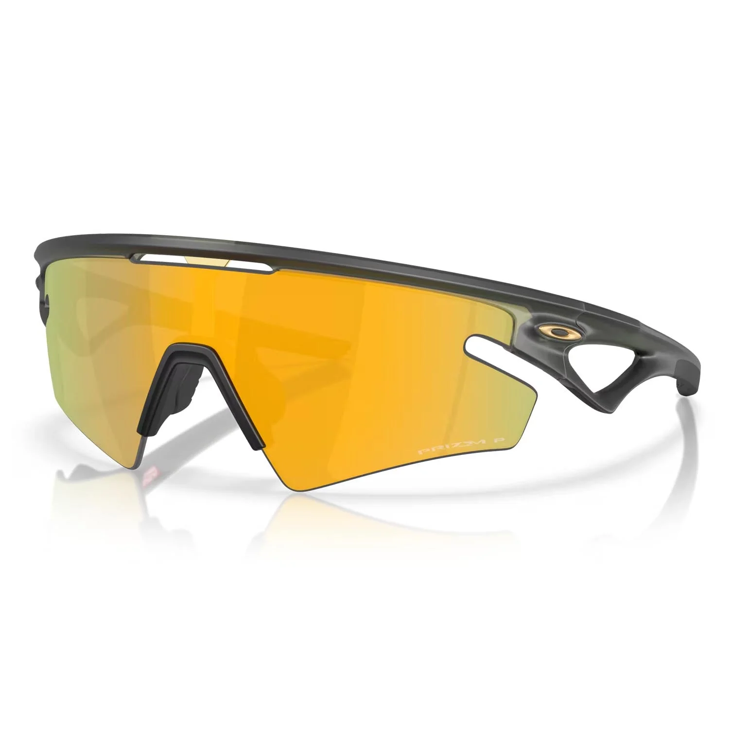 Oakley Sphaera Slash Sunglasses Matte Olive Ink/Prizm 24K Polarized