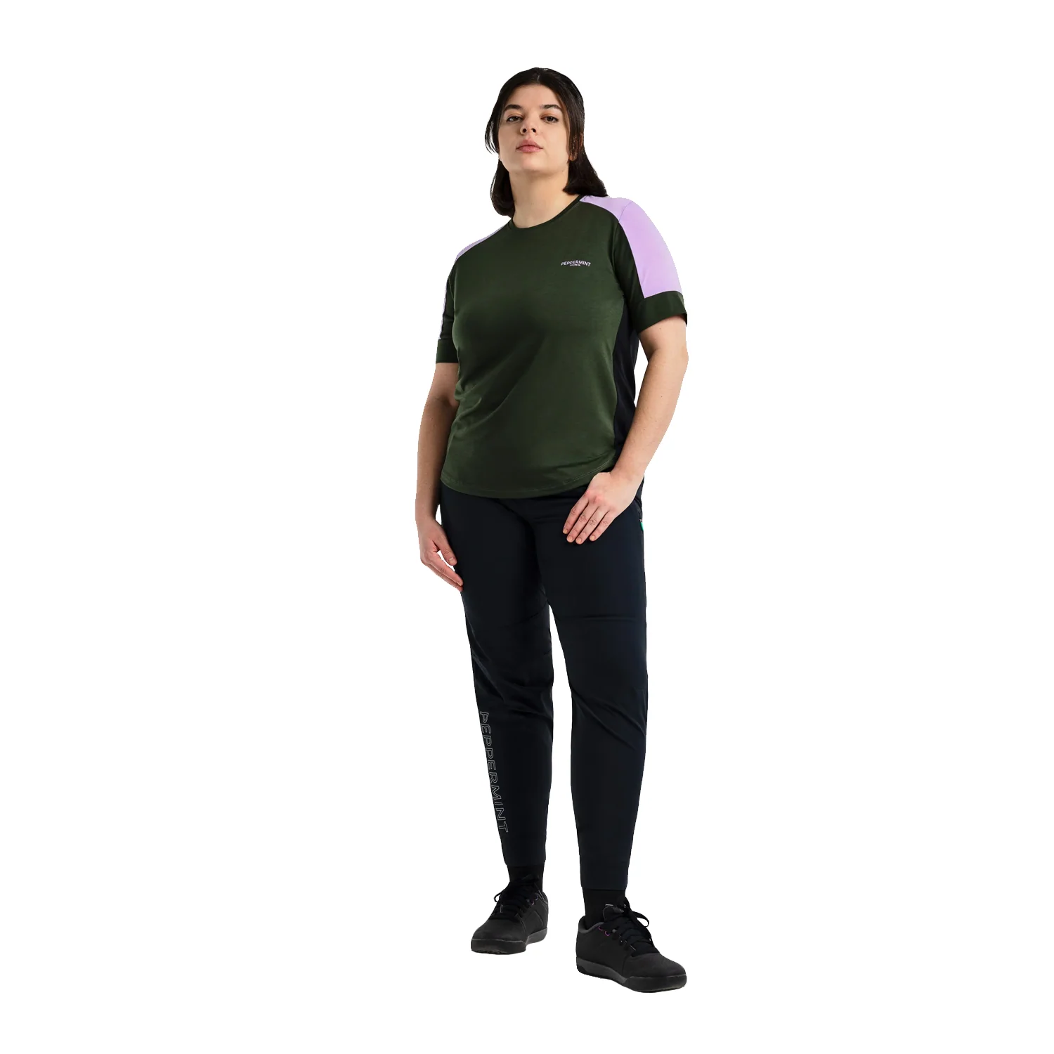 Peppermint Women's Peak Short Sleeve Jersey Spruce - Image 2