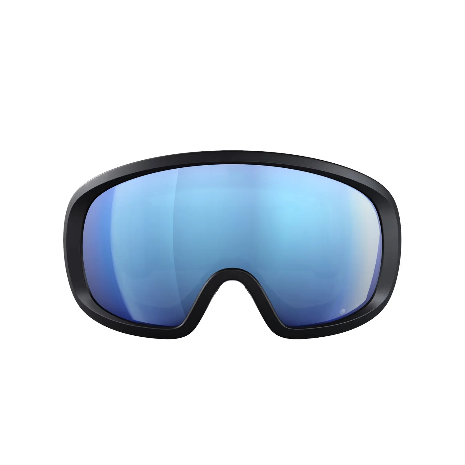 POC Fovea Mid Ski Goggles Uranium Black/Partly Sunny Blue - Image 2