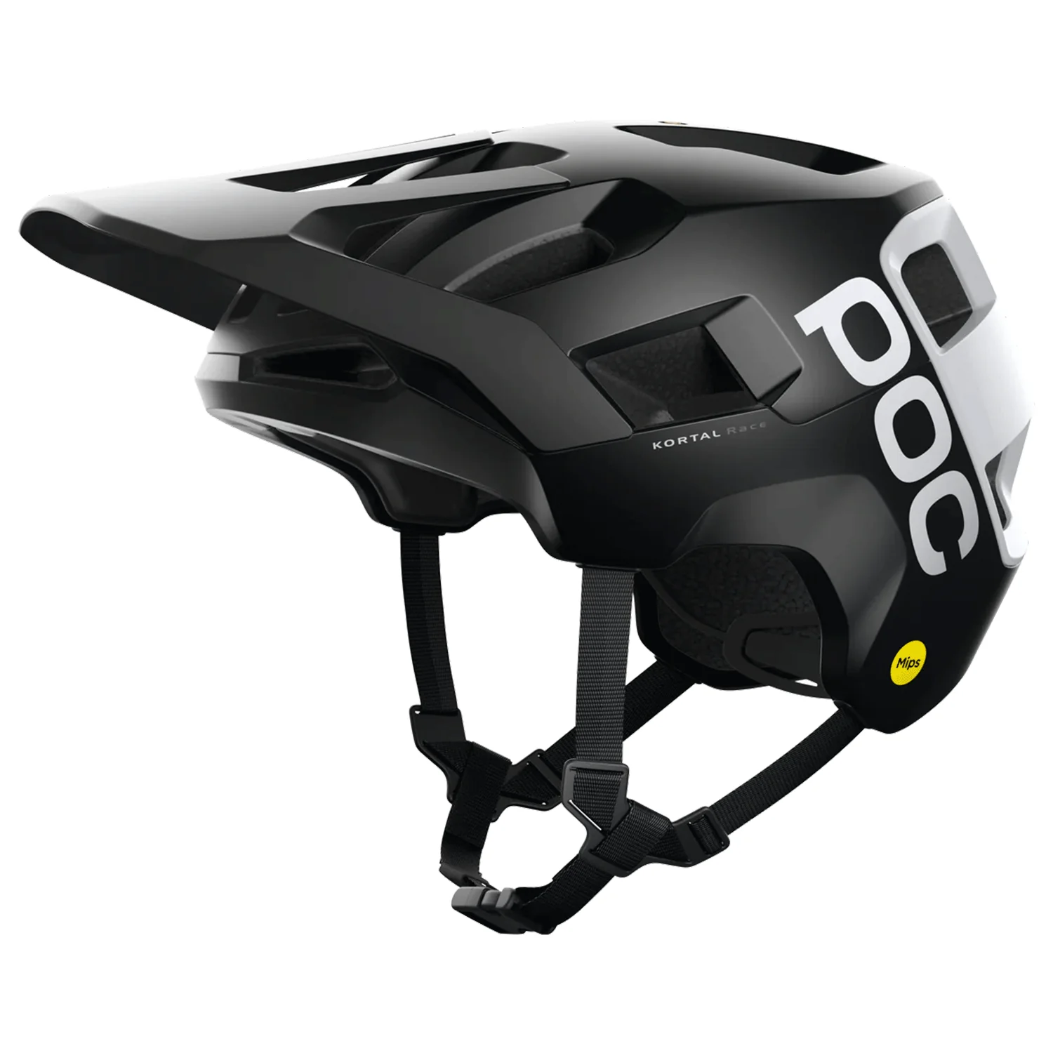 POC Kortal Race MIPS Helmet Uranium Black Matte/Hydrogen White