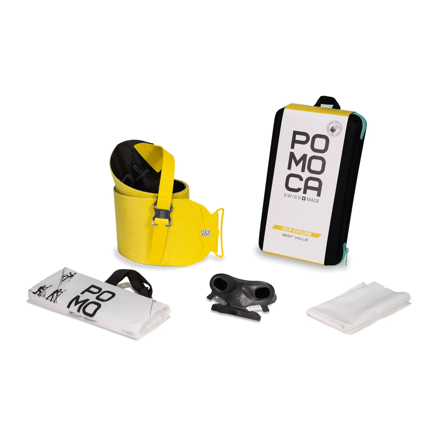 Pomoca Tour Explore R2C 120mm CF Skins Yellow