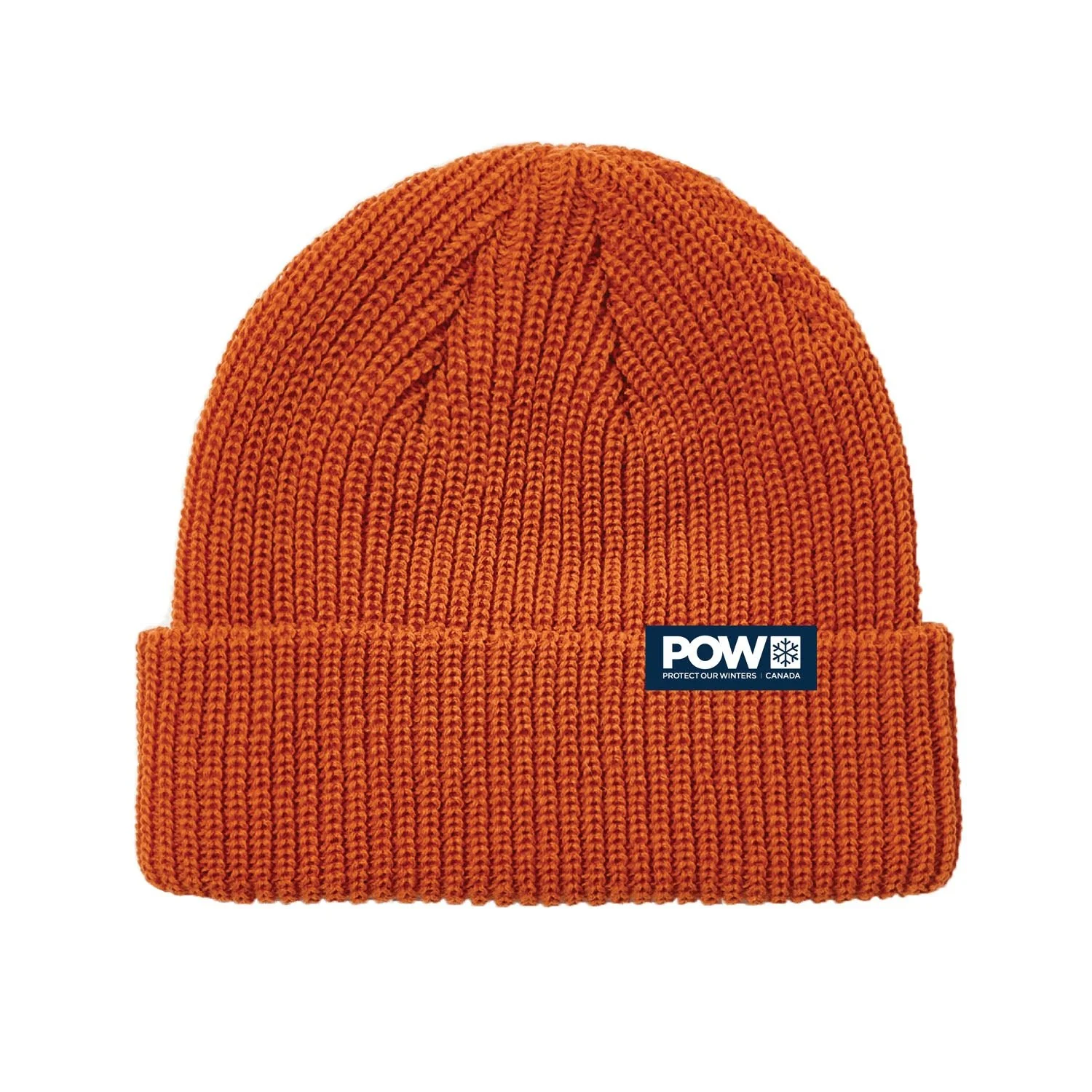 POW Canada Logo Beanie Burnt Orange
