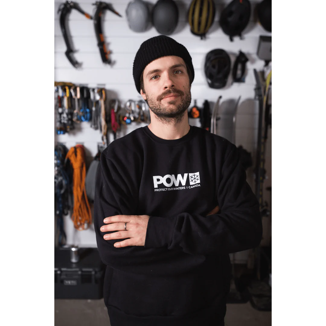 POW Canada Logo Crew Black - Image 3