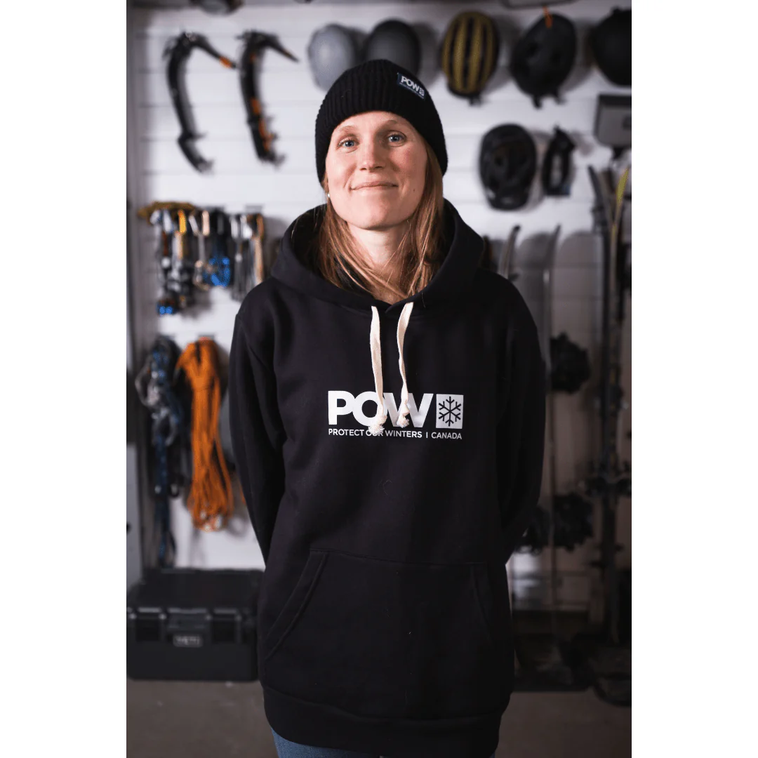 POW Canada Logo Hoodie Black - Image 2