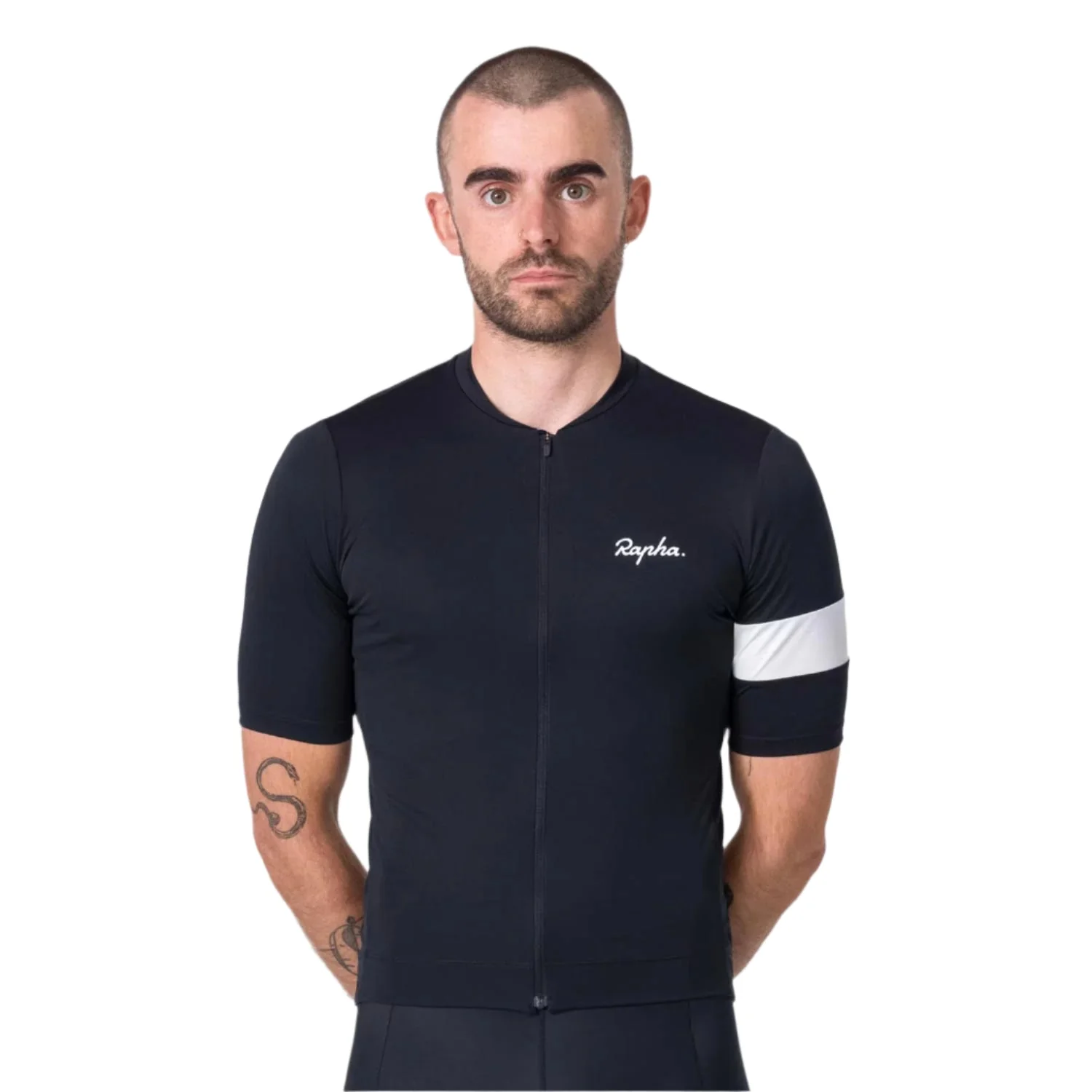 Rapha Men's Core Cycling Jersey Black - Image 3