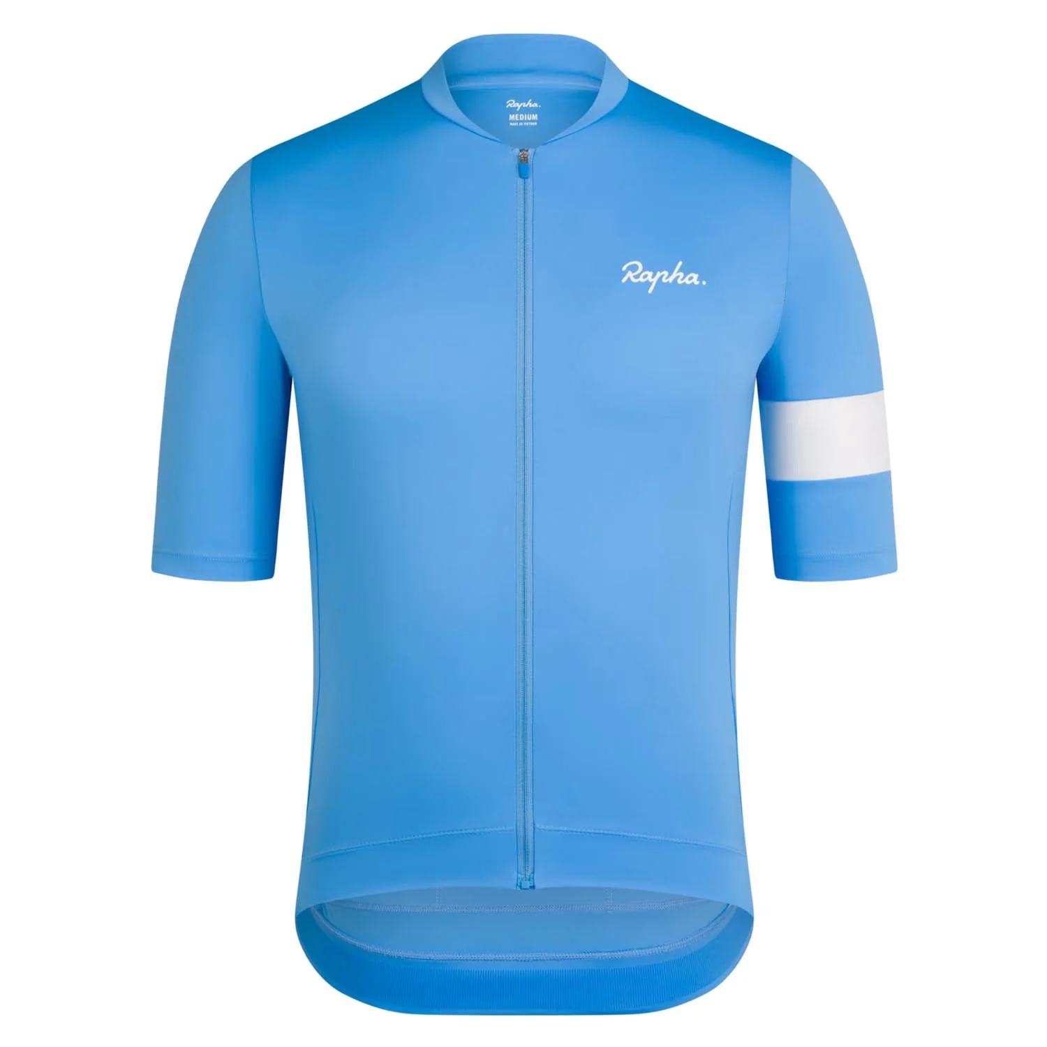 Rapha Men's Core Cycling Jersey Light Blue/White