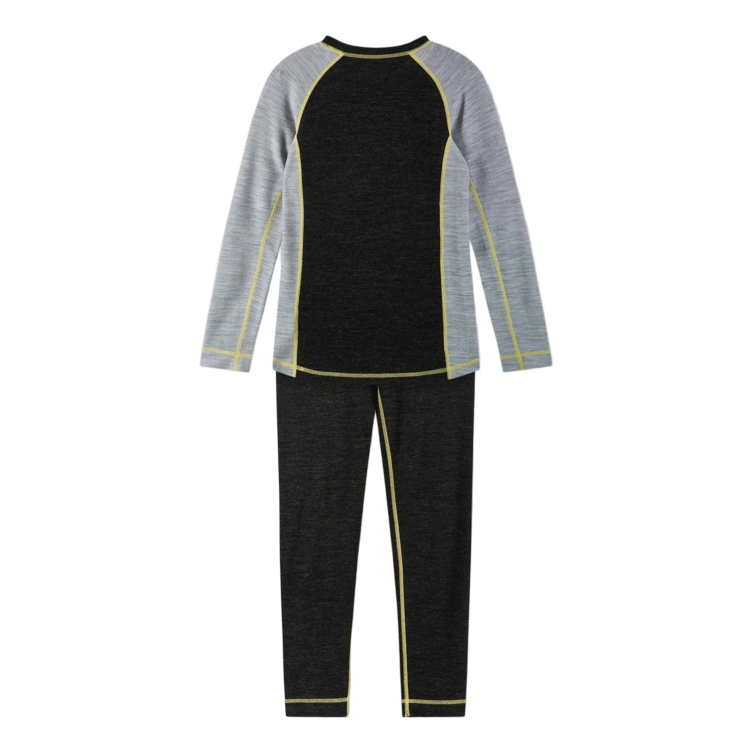 Reima Kids Taitoa Wool Base Layer Set 2026 Black melange - Image 2