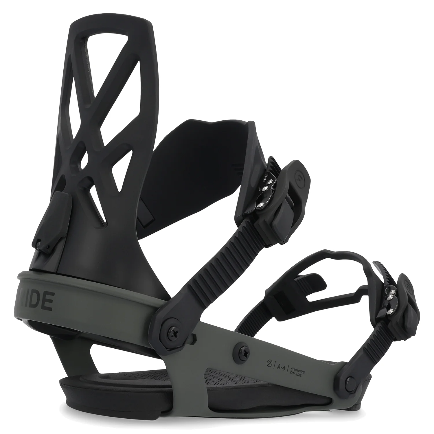 Ride Men's A-4 Snowboard Bindings 2024 Black