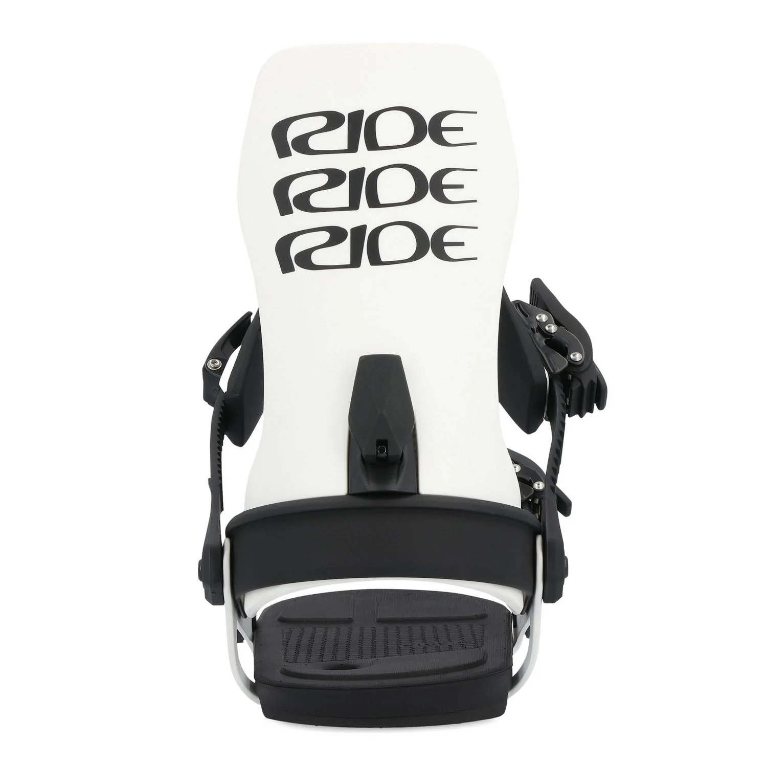 Ride Men's A-6 Snowboard Bindings 2025 White - Image 3