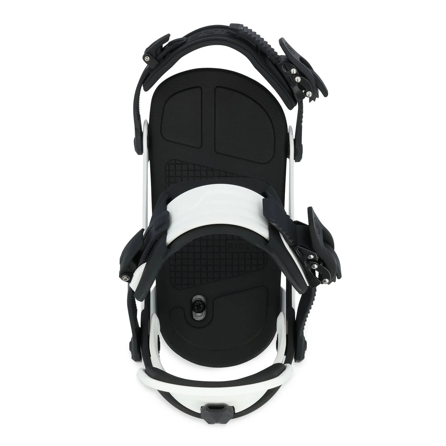 Ride Men's A-6 Snowboard Bindings 2025 White - Image 4