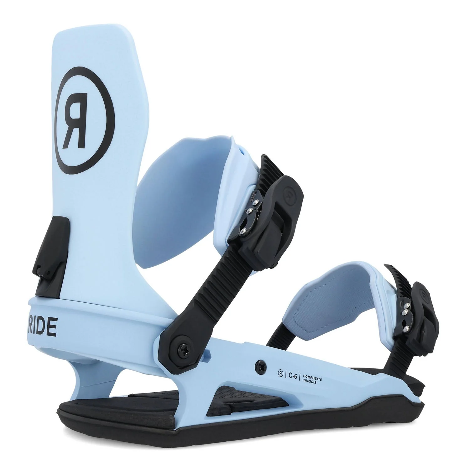 Ride Men's C-6 Snowboard Bindings 2025 Cloud