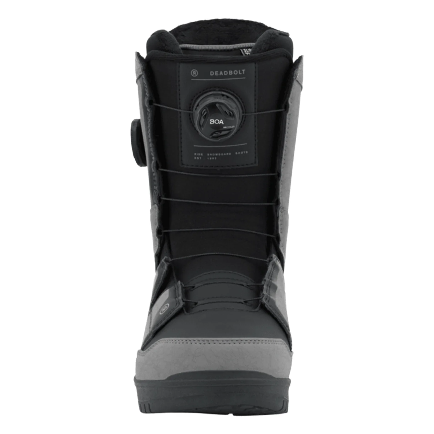 Ride Men's Deadbolt Zonal Snowboard Boots 2026 Grey - Image 3