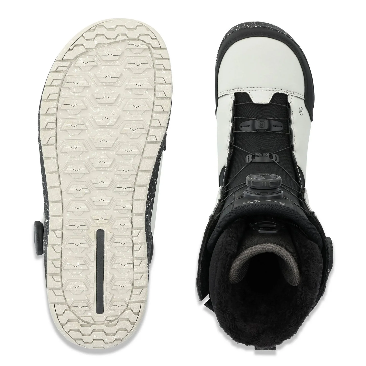 Ride Men's Lasso Snowboard Boots 2025 Grey - Image 4