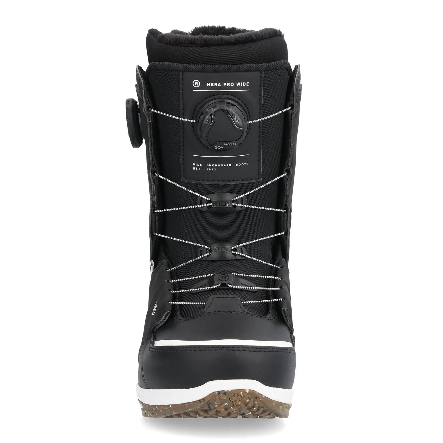 Ride Women's Hera Pro Wide Snowboard Boots 2025 Black - Image 2