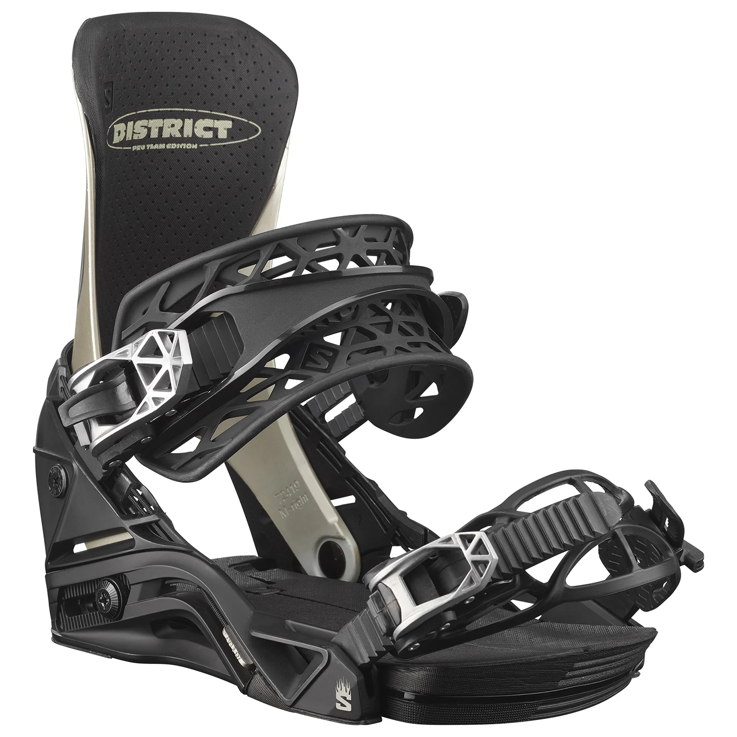 Salomon District Pro Snowboard Bindings 2023 - Image 2