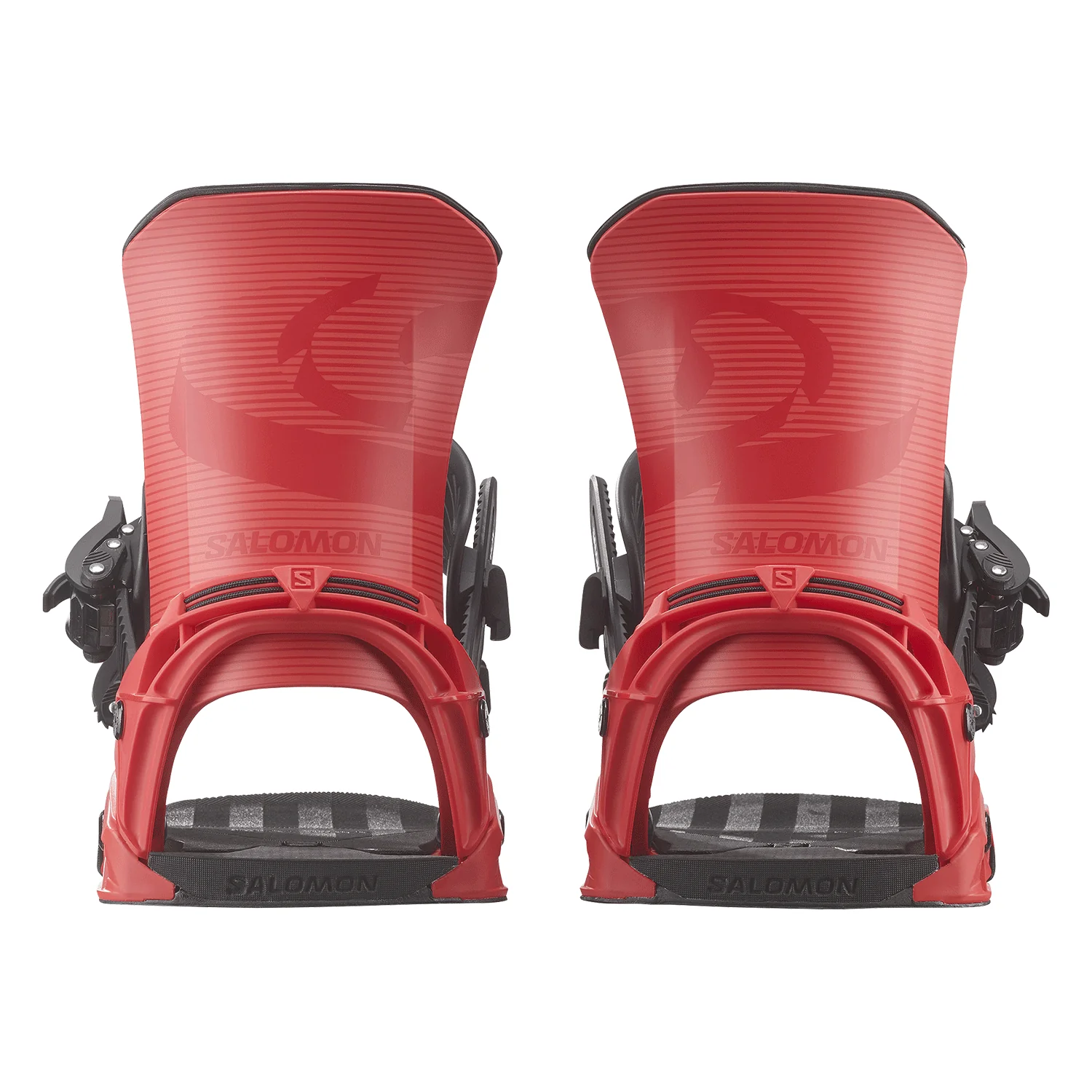 Salomon District Snowboard Bindings 2026 Fiery Red - Image 3
