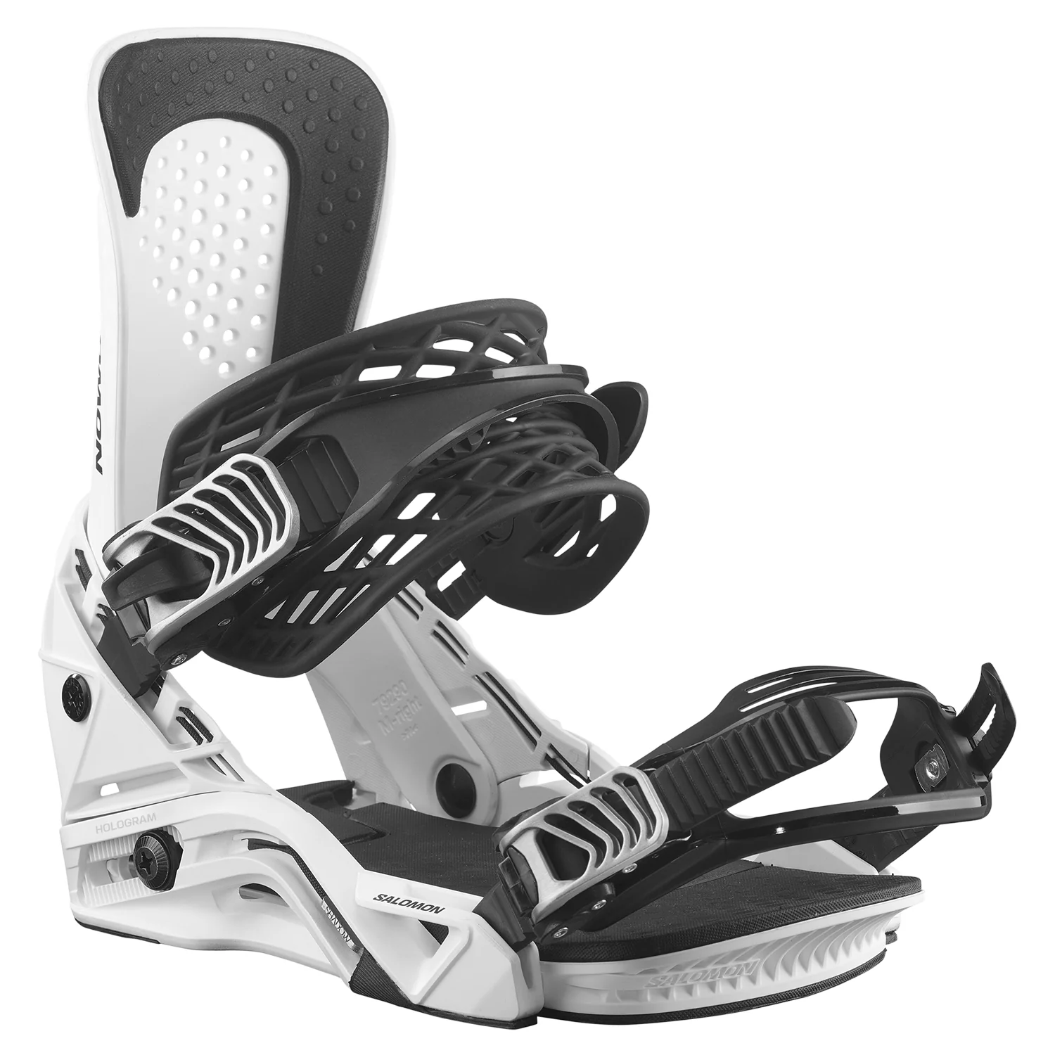 Salomon Hologram Snowboard Bindings 2027 White - Image 2