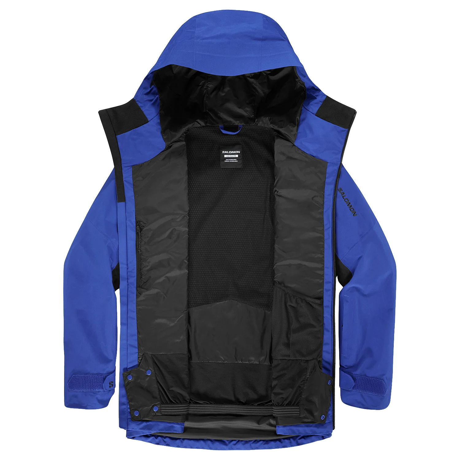 Salomon Men's Charger Gore-tex 2L Jacket 2025 Surf The Web/Deep Black - Image 4