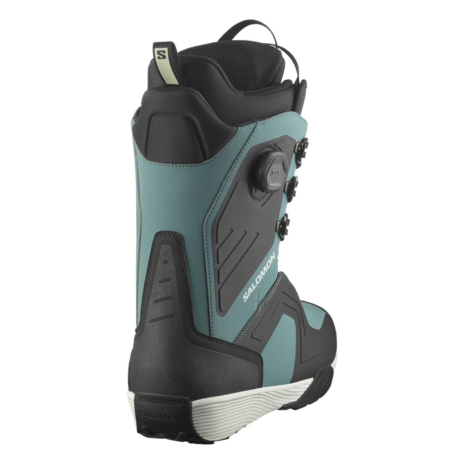Salomon Men's Dialogue Lace SJ BOA Snowboard Boots 2025 Mallard Green/Black/Sea Foam - Image 2