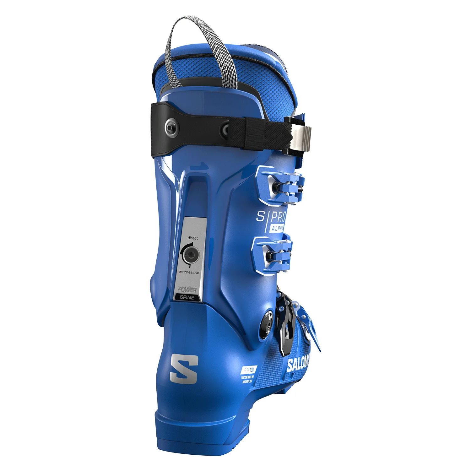 Salomon Men's S/Pro Alpha 130 Ski Boot 2026 Race Blue/White - Image 2