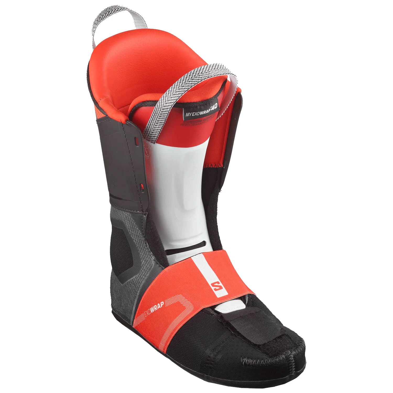 Salomon Men's S/Pro Supra BOA 120 GW Ski Boot 2025 Grey Aurora/Black/Red - Image 3