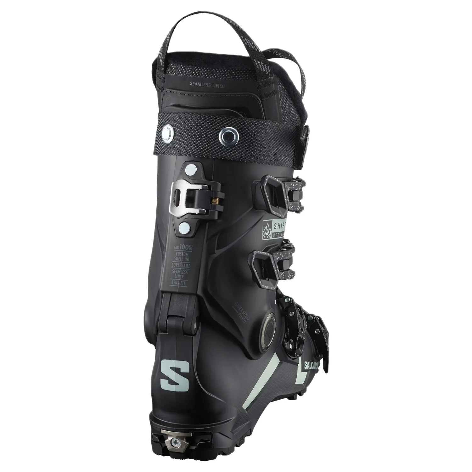 Salomon Women's Shift Pro 90 W AT Ski Boot 2024 Black/White Moss - Image 2