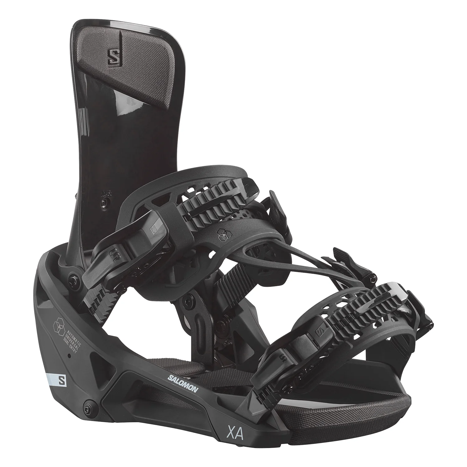Salomon XA Supermatic Snowboard Bindings 2027 Black - Image 2
