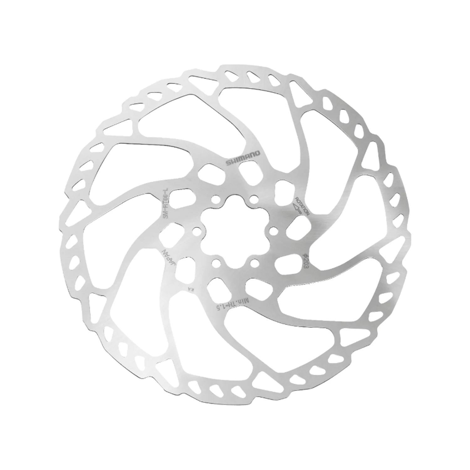 Shimano SM-RT66 6 Bolt Rotor 180mm