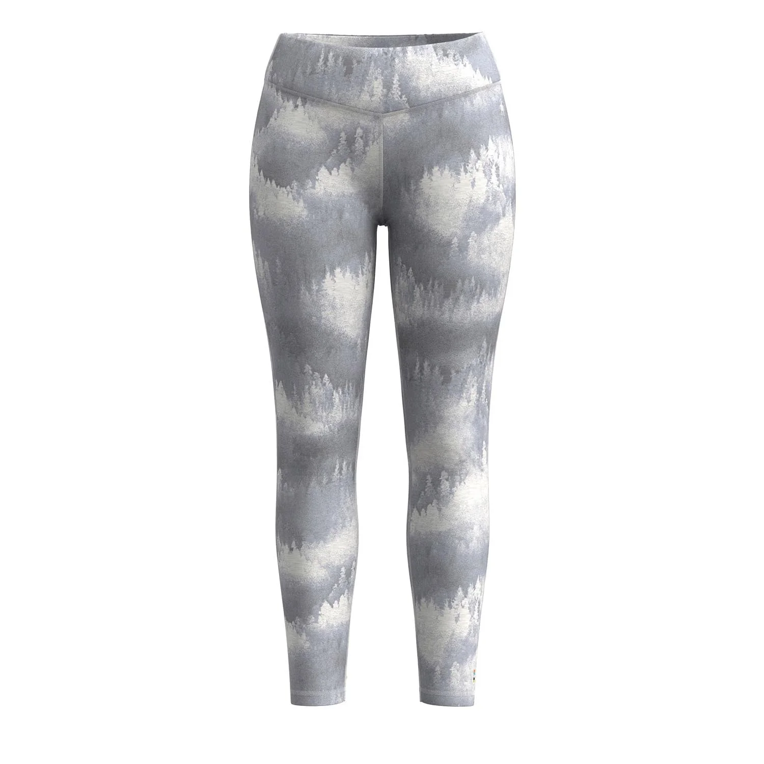 Smartwool Women's Classic Thermal Merino Base Layer Bottom Boxed Light Grey Foggy Pines - Image 3