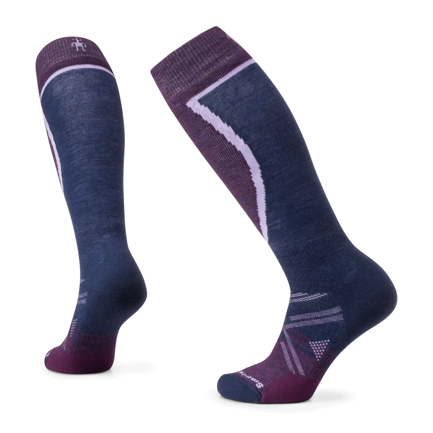 Smartwool Women's Ski Full Cushion OTC Sock Purple Iris