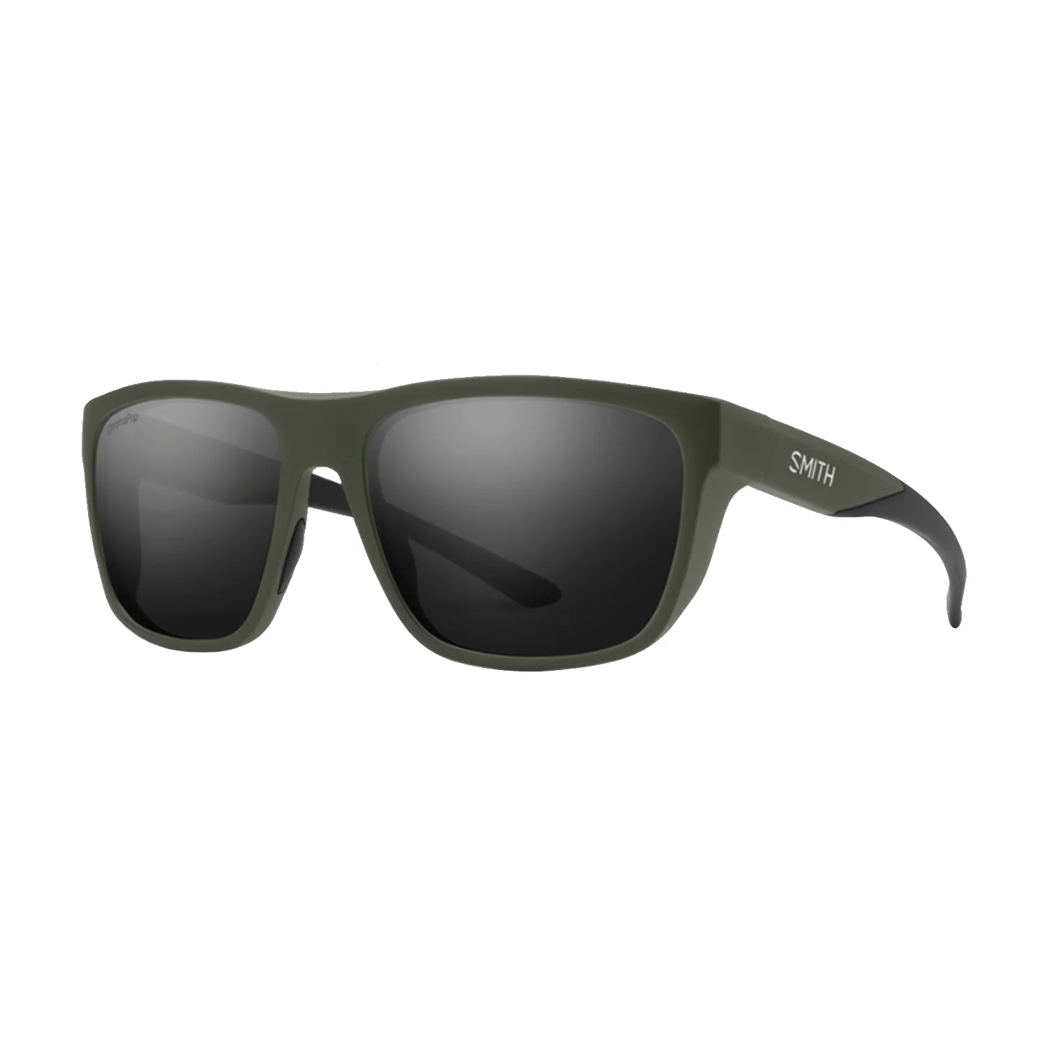 Smith Barra Sunglasses Matte Moss/ChromaPop Polarized Black