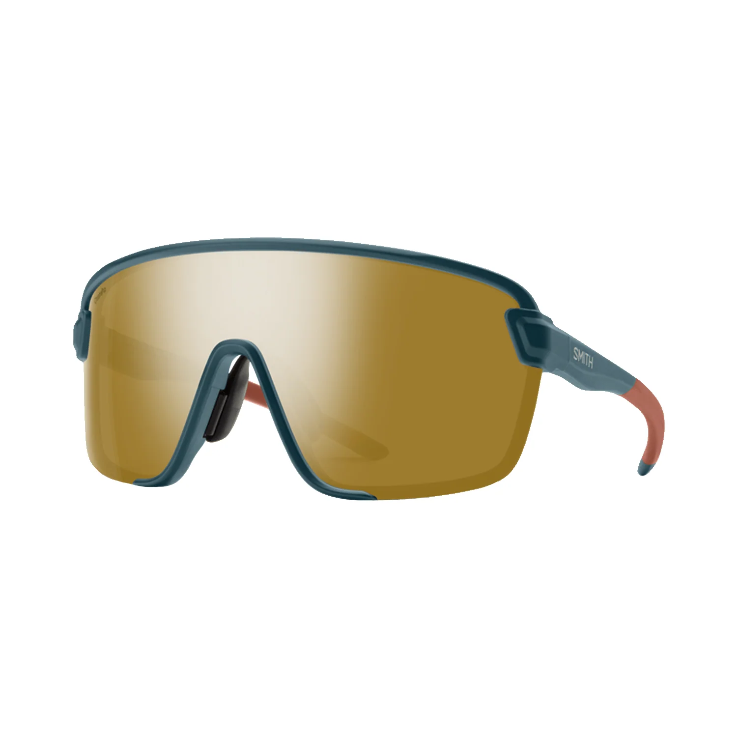 Smith Bobcat Sunglasses Matte Matte Pacific/Sedona/ChromaPop Bronze Mirror + Clear