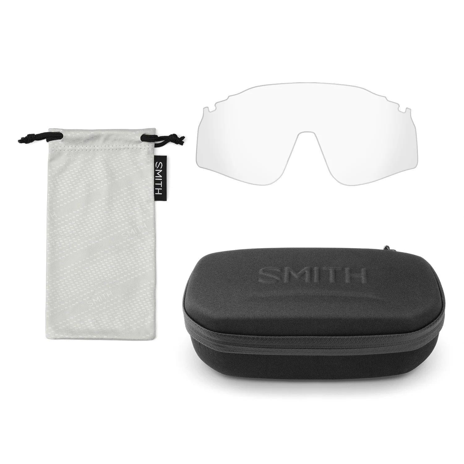 Smith Defy Sunglasses Matte Vintage Tortoise/ChromaPop Gray Green + Clear - Image 2