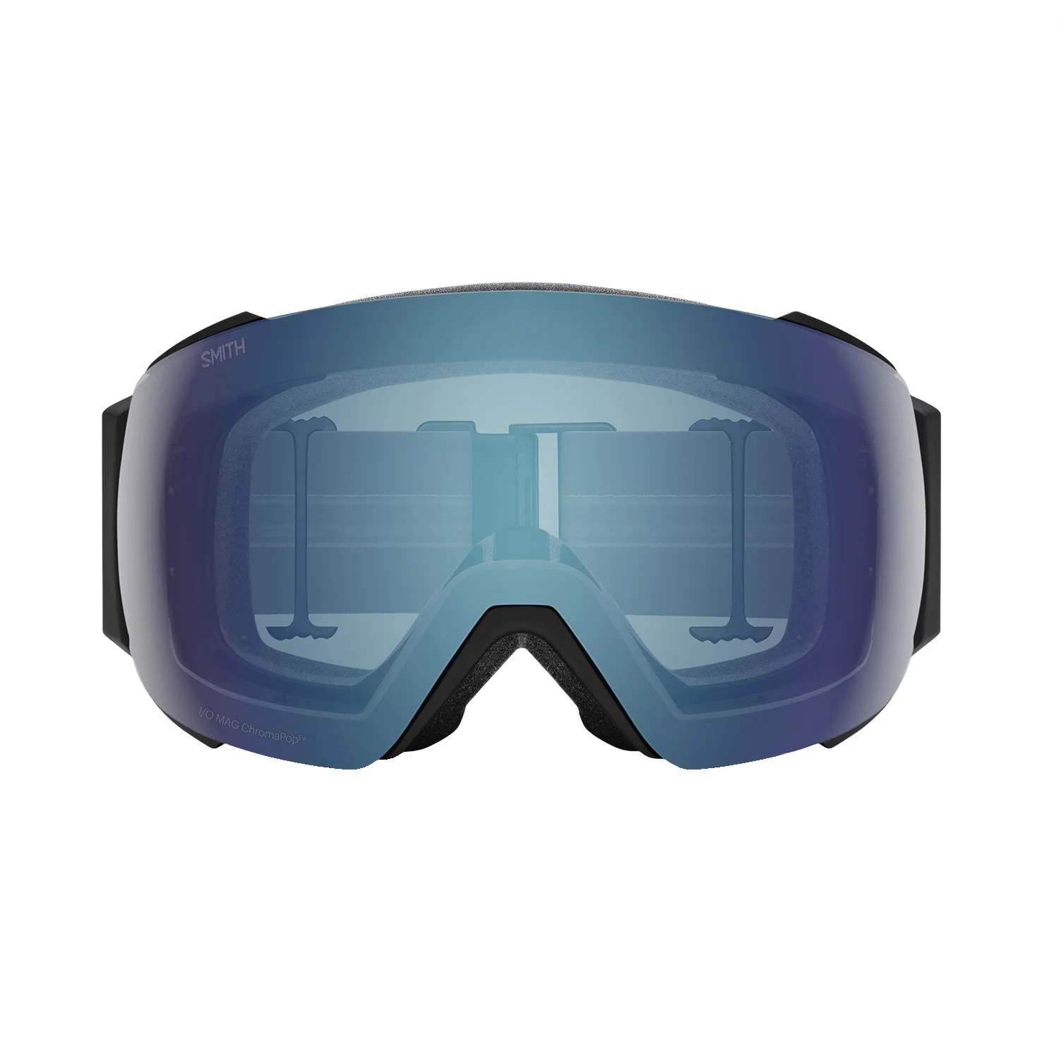 Smith I/O MAG Goggles Black/ChromaPop Everyday Blue Mirror + Chromapop Storm Blue Sensor Mirror - Image 2