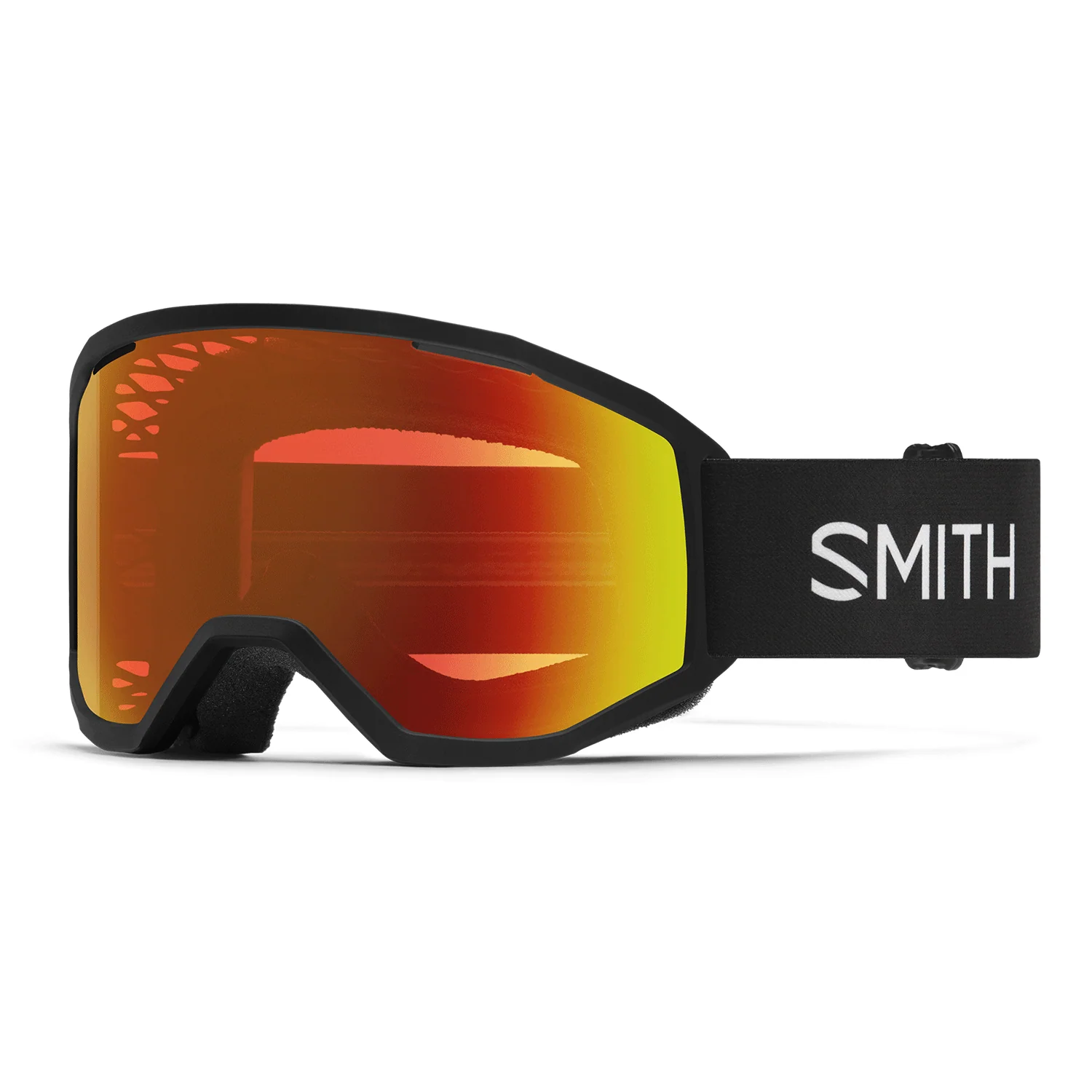 Smith Loam MTB Goggles Black/Red Mirror