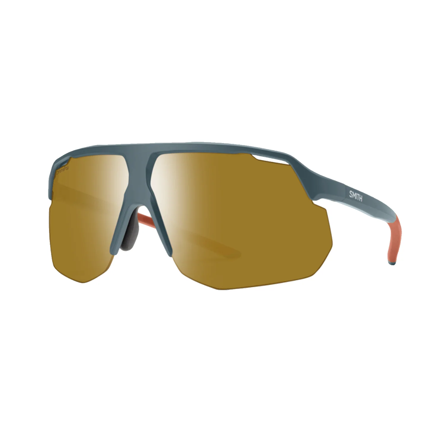 Smith Motive Sunglasses Matte Pacific/Sedona/ChromaPop Bronze Mirror + Clear