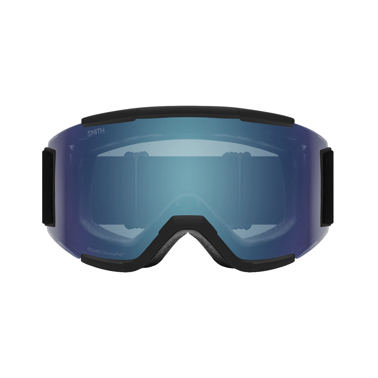 Smith Squad Goggles Black/ChromaPop Everyday Blue Mirror + Yellow - Image 2
