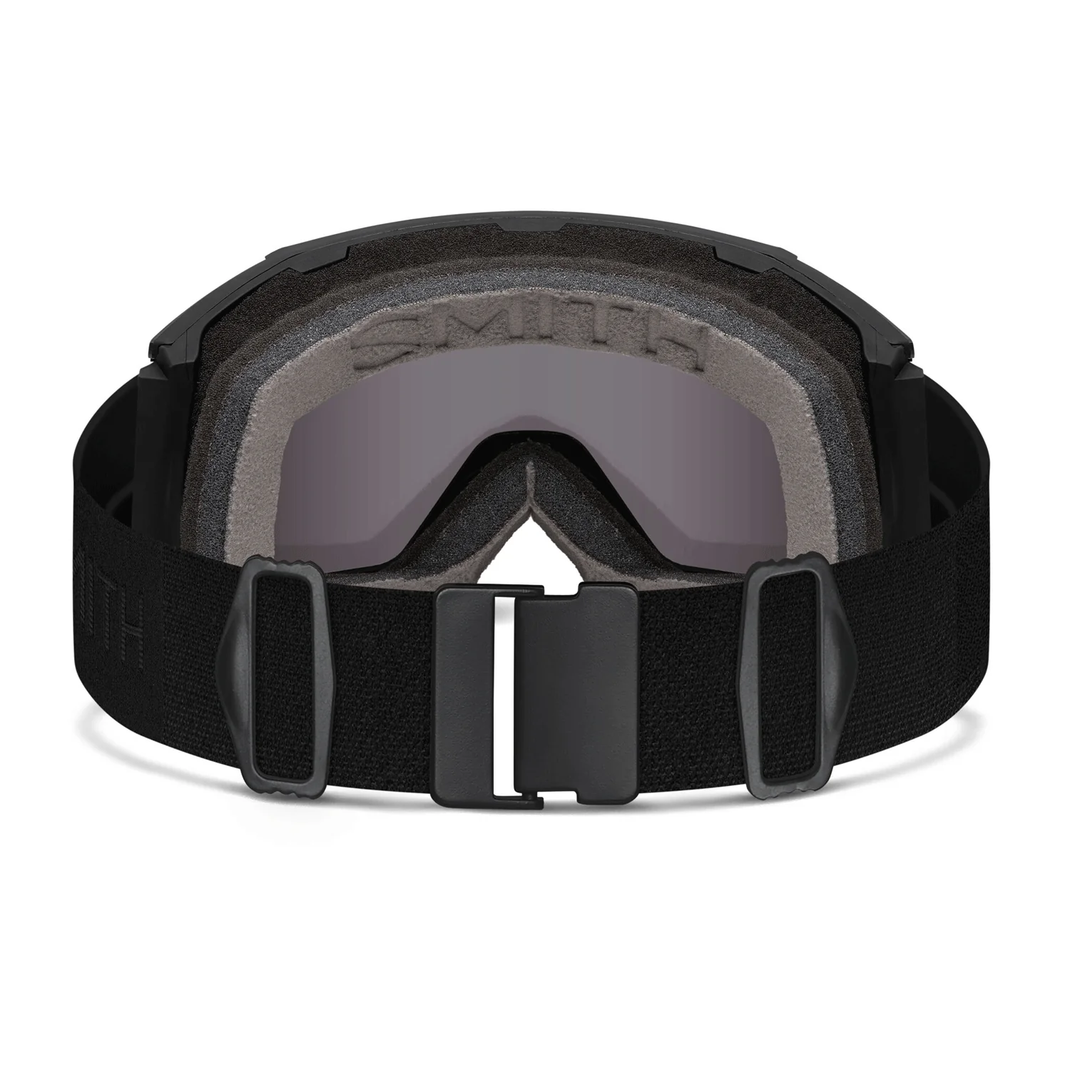Smith Squad Mag Low Bridge Fit Goggles Blackout/ChromaPop Sun Black + Chromapop Storm Blue Sensor Mirror - Image 3