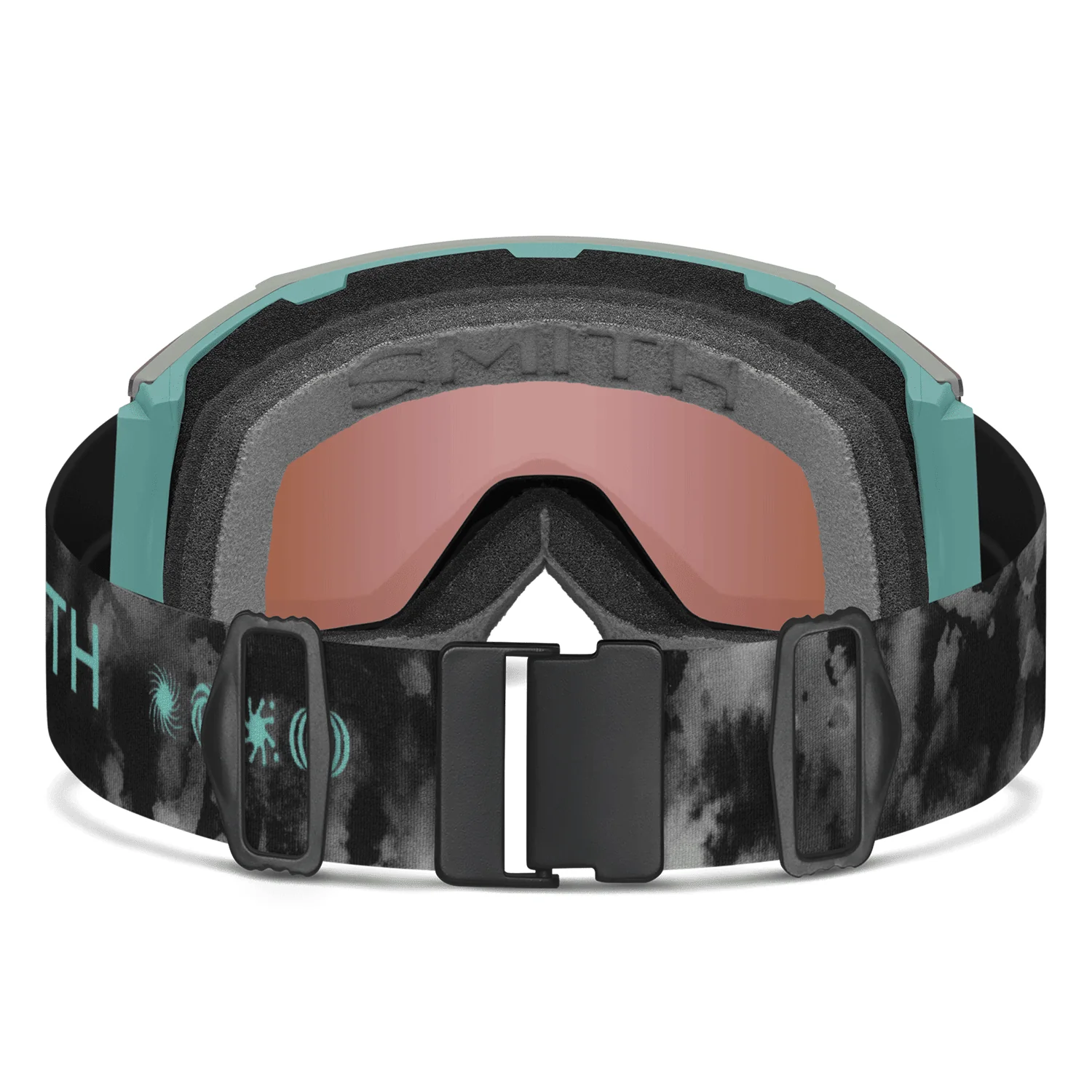 Smith Squad MAG Low Bridge Fit Goggles Mind Expanders/ChromaPop Everyday Rose Gold Mirror + Chromapop Storm Rose Flash - Image 2