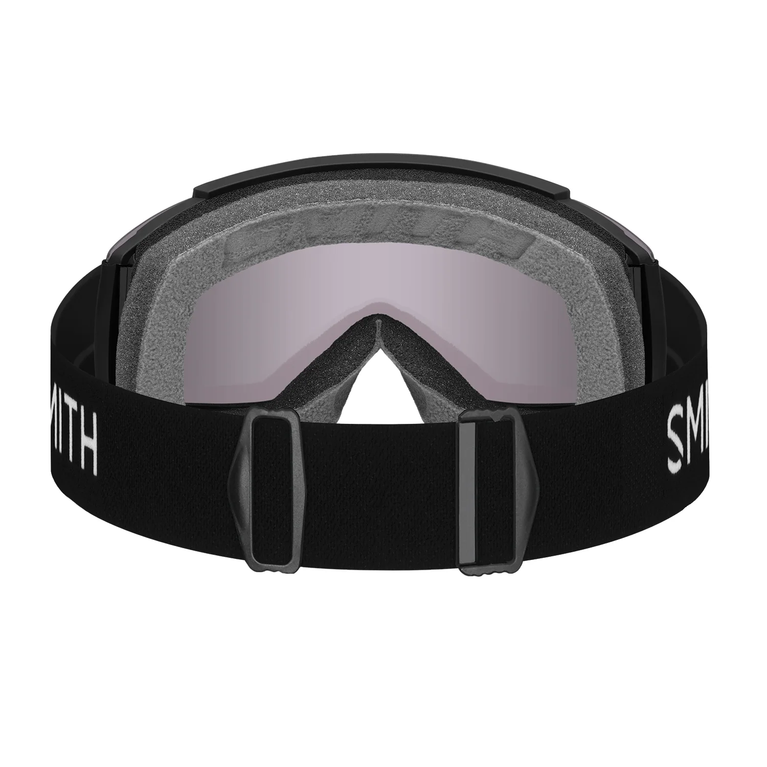 Smith Squad XL Low Bridge Fit Goggles Black/ChromaPop Everyday Blue Mirror + Chromapop Storm Blue Sensor Mirror - Image 4