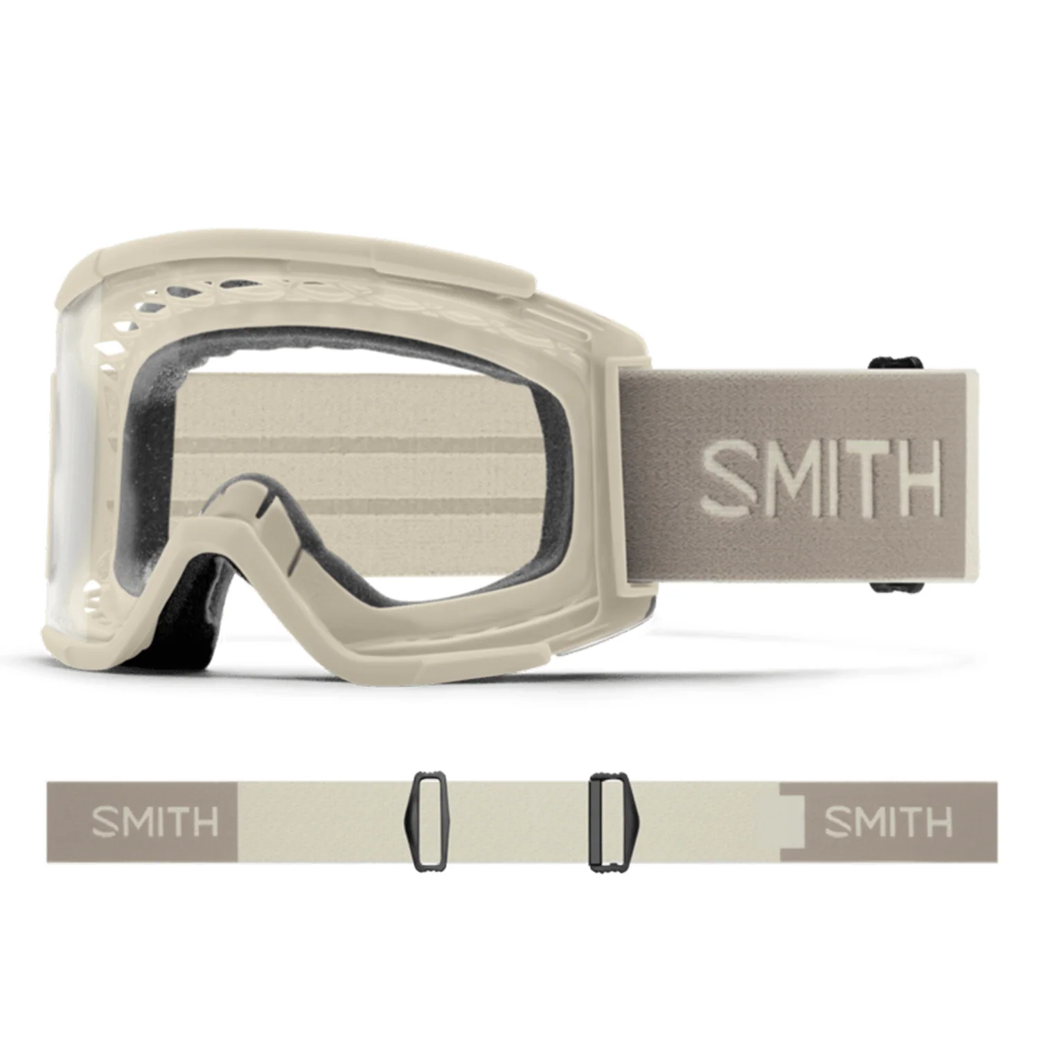Smith Squad XL MTB Goggles Chalk/Clear