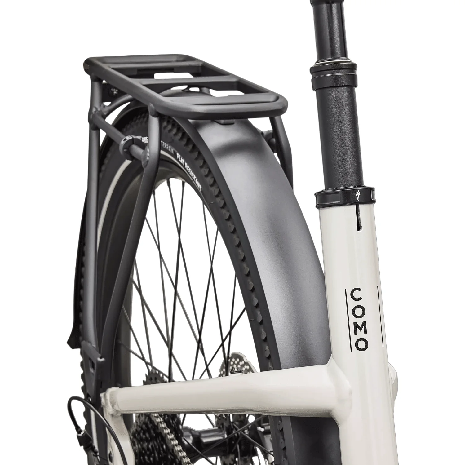 Specialized Como 4.0 Bike 2026 Dolomite Metallic/Black - Image 3
