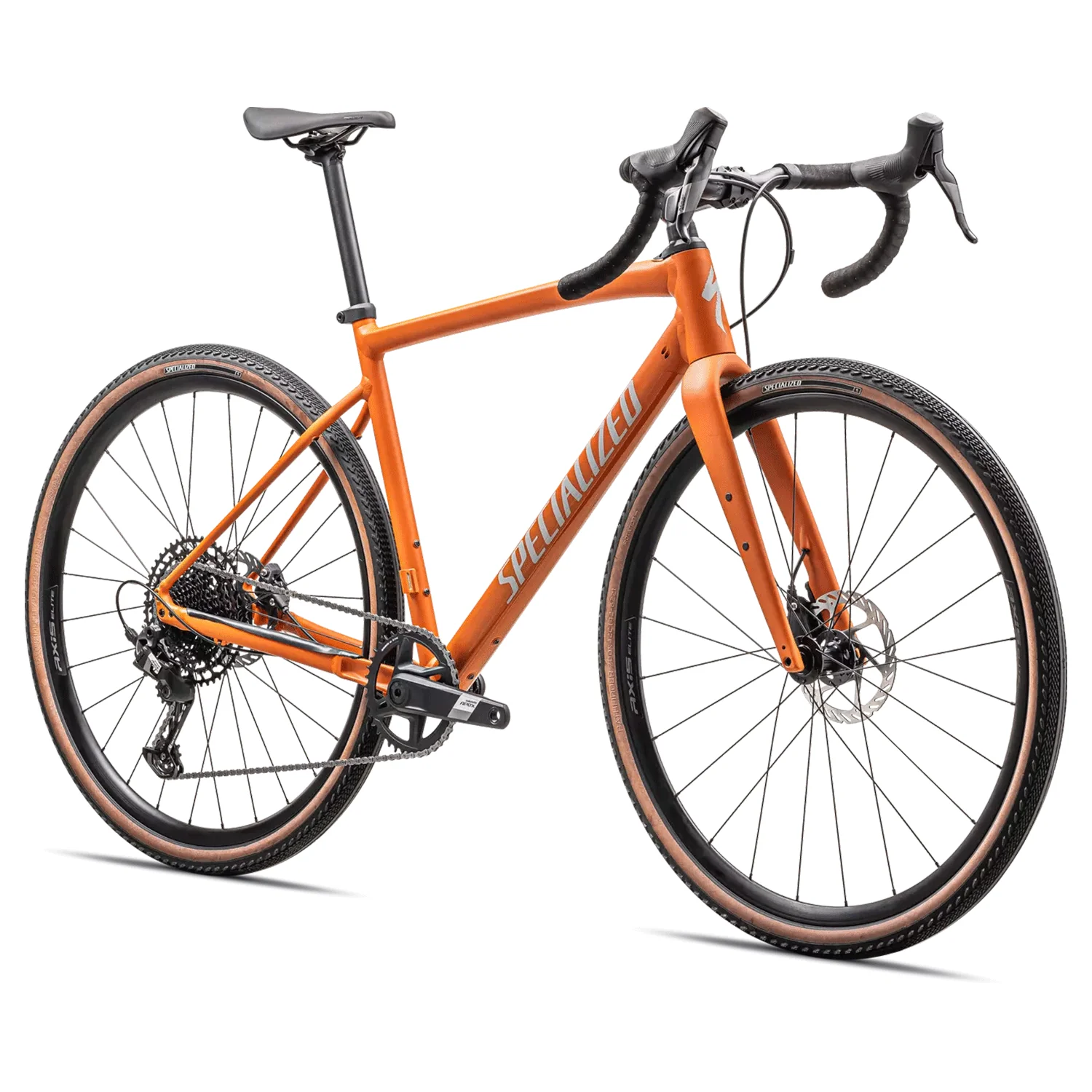 Specialized Diverge E5 Comp Bike 2024 Amber Glow/Dove Grey - Image 2