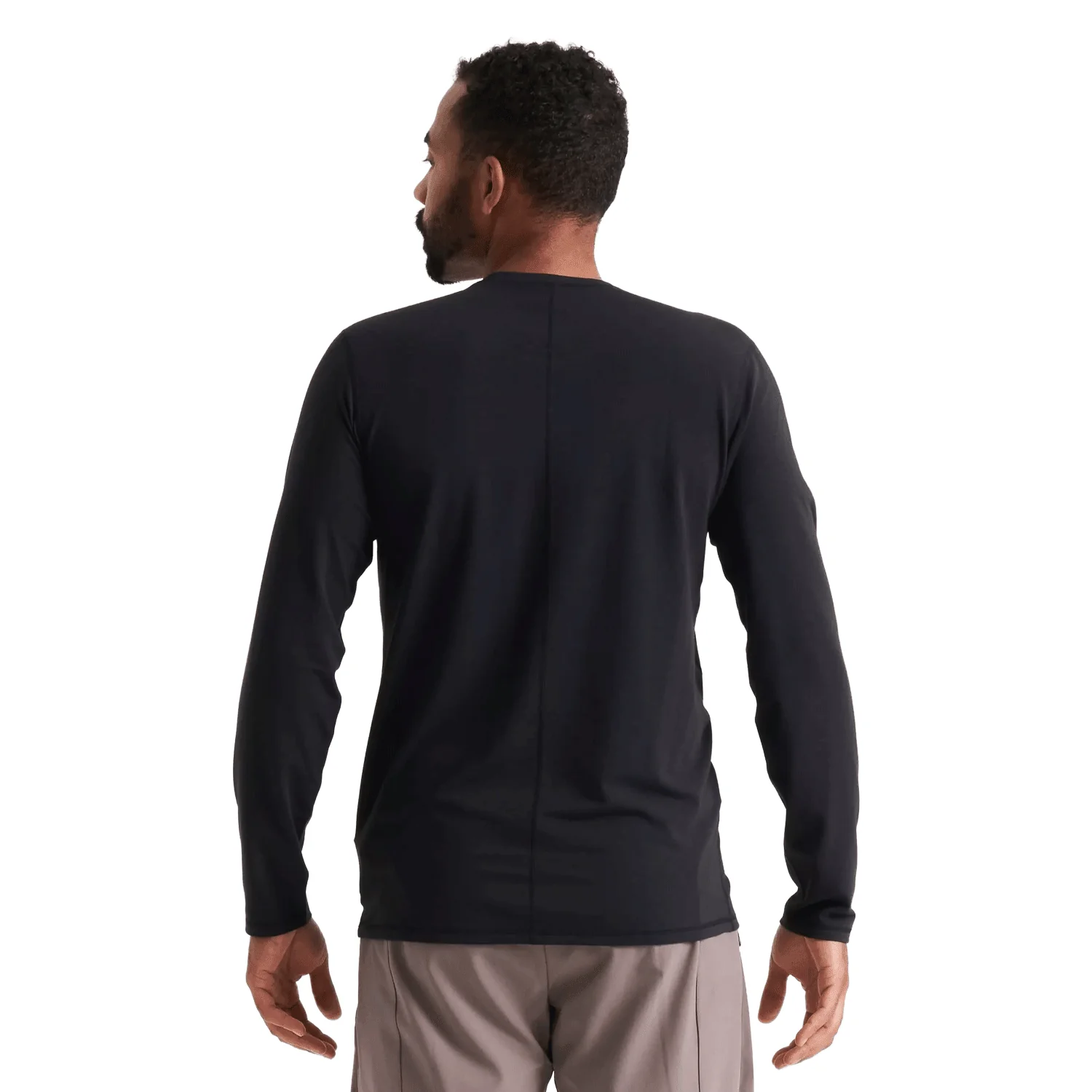Specialized Men's Traction L/S T-Shirt Black - Image 2