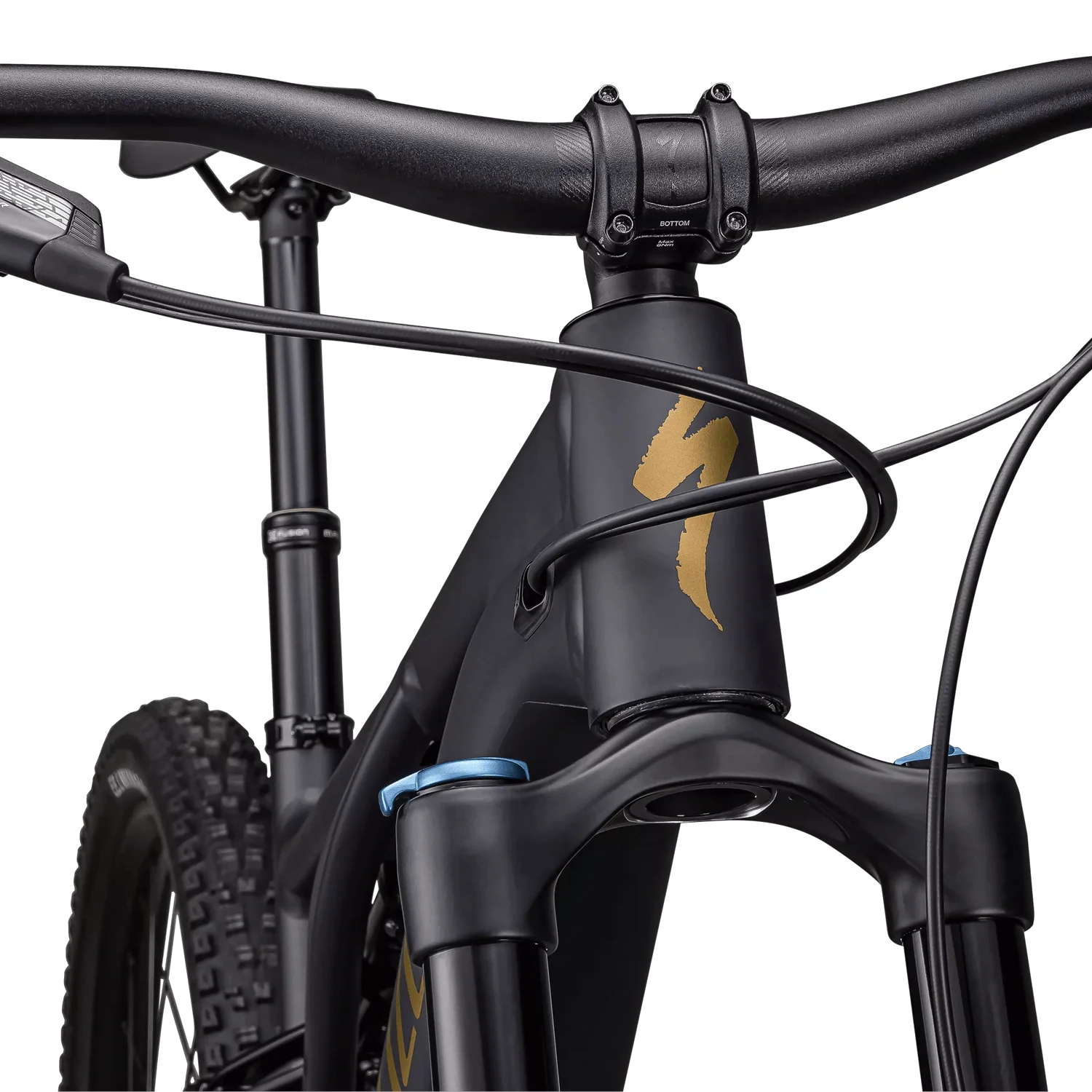 Specialized Turbo Levo 3 Comp Alloy Bike 2025 Satin Midnight Shadow/Harvest Gold Metallic - Image 2