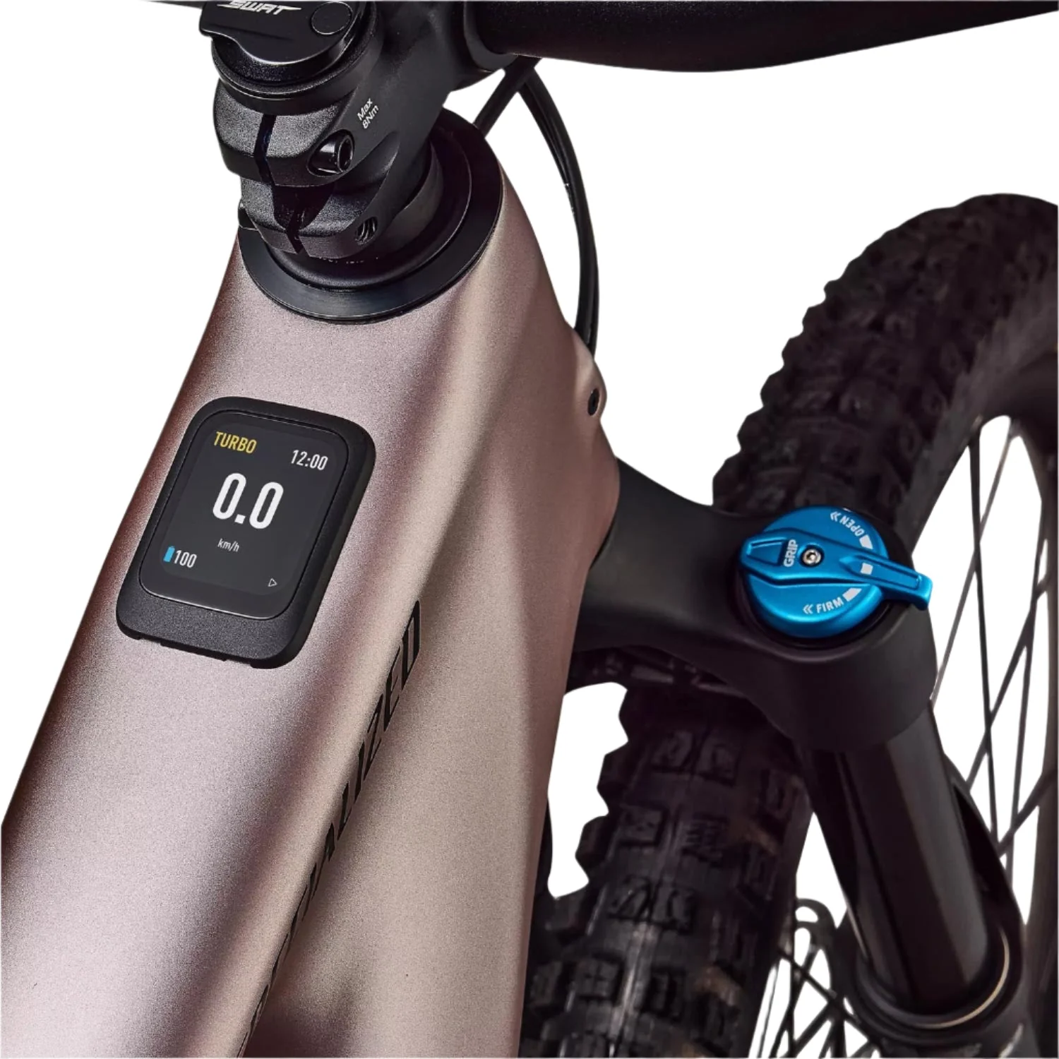 Specialized Turbo Levo 4 Comp Bike 2025 Satin Champagne/Metallic Obsidian - Image 6